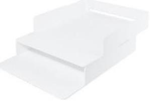 Opakowanie Szuflady na dokumenty kuwetki 2szt biały