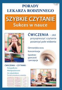 Szybkie czytanie Sukces w nauce. Autor: Agnieszka  Umińska. Multiszop.pl Okładka książki Szybkie czytanie Sukces w nauce