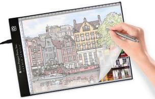 Opakowanie Tablica A4 do rysowania kreślarska LED