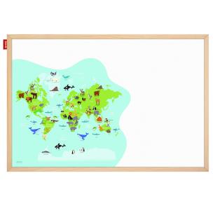 Tablica edukacyjna MEMOBE Animal adventure! 60x40 cm. Wydawca: MemoBe. Multiszop.pl Opakowanie Tablica edukacyjna MEMOBE Animal adventure! 60x40 cm