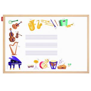 Tablica edukacyjna MEMOBE Music adventure!  60x40 cm. Wydawca: MemoBe. Multiszop.pl Opakowanie Tablica edukacyjna MEMOBE Music adventure!  60x40 cm