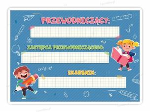 Tablica trójka klasowa. Wydawca: LearnHow. Multiszop.pl Opakowanie Tablica trójka klasowa