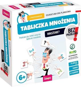 Tabliczka mnożenia z Profesorkiem JAWA. Wydawca: Jawa. Multiszop.pl Opakowanie Tabliczka mnożenia z Profesorkiem JAWA