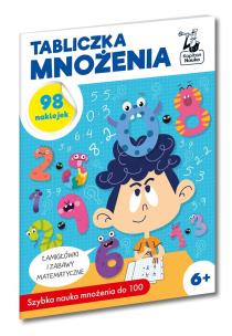 Tabliczka mnożenia. Autor: Opracowanie zbiorowe. Multiszop.pl Okładka książki Tabliczka mnożenia