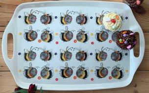 Opakowanie Taca kuchenna duża Szczęśliwe pszczoły