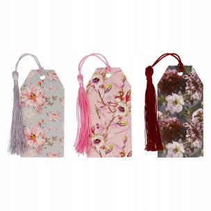 Opakowanie Tagi prezentowe Kwiaty 6 szt.