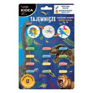 Tajemnicze kapsułkowe Zwierzaki KIDEA. Wydawca: Derform. Multiszop.pl Opakowanie Tajemnicze kapsułkowe Zwierzaki KIDEA