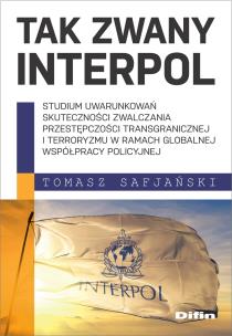 Okładka książki Tak zwany Interpol