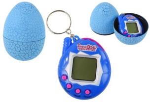 Opakowanie Tamagotchi w jajku niebieskie