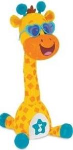 Tańcząca żyrafa Alek. Wydawca: Dumel. Multiszop.pl Opakowanie Tańcząca żyrafa Alek