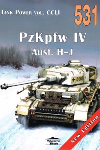 Tank Power vol. CCLI PzKpfw IV Ausf. H-J nr 531. Autor: Janusz Ledwoch. Multiszop.pl Okładka książki Tank Power vol. CCLI PzKpfw IV Ausf. H-J nr 531