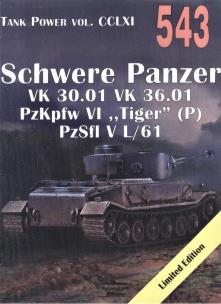 Okładka książki Tank Power vol. CCLXI 543 Schwere Panzer VK...