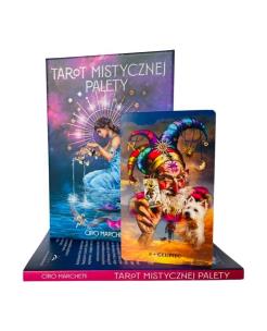 Tarot Mistycznej Palety. Autor: Ciro Marchetti, Lee Bursten. Multiszop.pl Okładka książki Tarot Mistycznej Palety