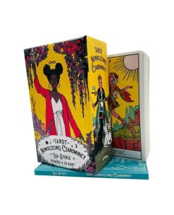 Tarot Nowoczesnej Czarownicy. Autor: Lisa Sterle. Multiszop.pl Okładka książki Tarot Nowoczesnej Czarownicy