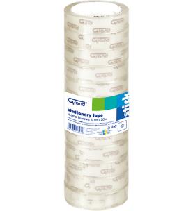 Taśma biurowa 12mmx20m (12szt) GRAND. Wydawca: Grand. Multiszop.pl Opakowanie Taśma biurowa 12mmx20m (12szt) GRAND