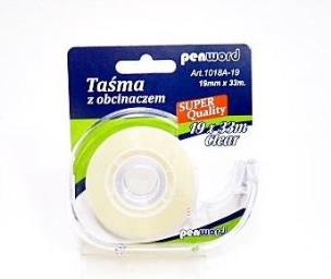 Opakowanie Taśma biurowa z obcinaczem 19mmx33m
