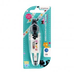 Taśma dekoracyjna Kotki 6mm x 4m. Wydawca: Starpak. Multiszop.pl Opakowanie Taśma dekoracyjna Kotki 6mm x 4m