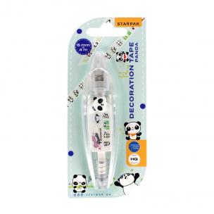 Taśma dekoracyjna Panda 6mm x 4m. Wydawca: Starpak. Multiszop.pl Opakowanie Taśma dekoracyjna Panda 6mm x 4m