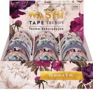 Opakowanie Taśma dekoracyjna Trends Washi Tape (24szt)