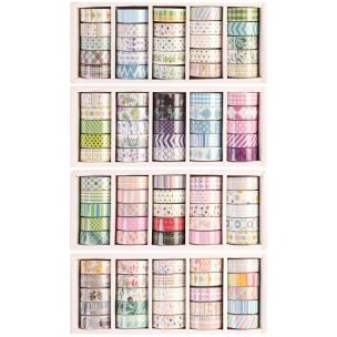 Taśma dekoracyjna Washi Tape (25szt). Wydawca: Narcissus. Multiszop.pl Opakowanie Taśma dekoracyjna Washi Tape (25szt)