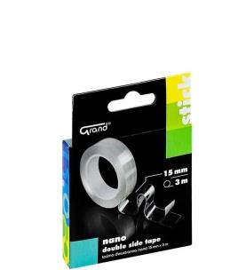 Opakowanie Taśma dwustronna Nano 15mmx3m GRAND