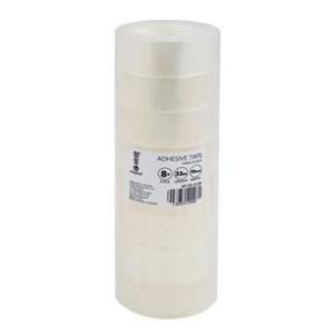 Opakowanie Taśma klejąca 19mmx33m słupek (8szt) MemoBe