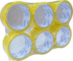 Opakowanie Taśma klejąca 48mmx45,7m przezroczysta (6szt)