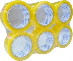 Opakowanie Taśma klejąca 48mmx91,4m przezroczysta (6szt)