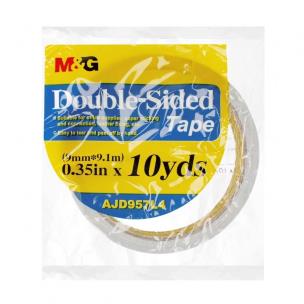 Opakowanie Taśma klejąca dwustronna Tissue 9mmx10y 2 rolki