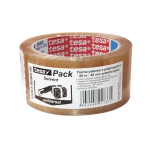 Opakowanie Taśma pakowa Tesapack Solvent 66m x 48mm