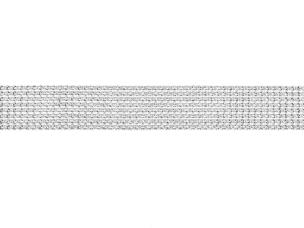 Opakowanie Taśma z cyrkoniami srebrny 4x900cm