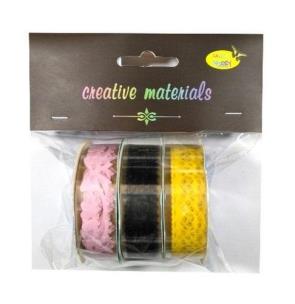 Opakowanie Taśmy samoprzylepne PVC 3szt