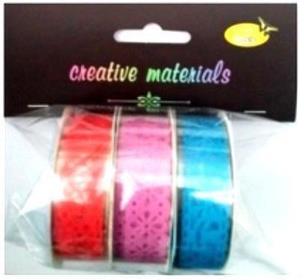 Opakowanie Taśmy samoprzylepne PVC 3szt