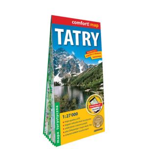 Tatry laminowana mapa turystyczna 1:27 000. Wydawca: ExpressMap. Multiszop.pl Opakowanie Tatry laminowana mapa turystyczna 1:27 000
