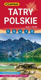 Okładka książki Tatry Polskie 1:30 000