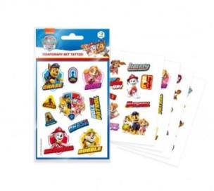 Opakowanie Tatuaże tymczasowe Psi Patrol MIX