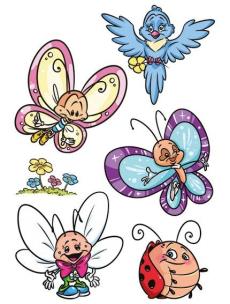 Opakowanie Tatuaże - Wesołe owady