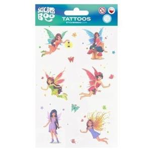 Tatuaże Wróżki. Wydawca: Sticker Boo. Multiszop.pl Opakowanie Tatuaże Wróżki