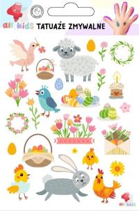 Opakowanie Tatuaże zmywalne dla dzieci Wielkanoc 1