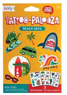 Tatuaże zmywalne mini Tattoo Palooza - Plaża. Wydawca: ooly. Multiszop.pl Opakowanie Tatuaże zmywalne mini Tattoo Palooza - Plaża