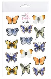 Opakowanie Tatuaże zmywalne Motyle 2