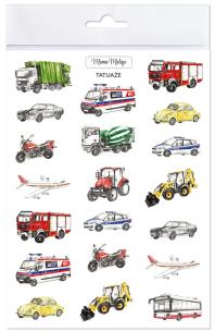 Opakowanie Tatuaże zmywalne pojazdy