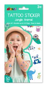 Opakowanie Tatuaże - Zwierzęta w dżungli