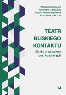 Okładka książki Teatr bliskiego kontaktu
