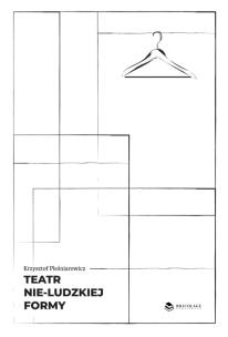 Okładka książki Teatr nie-ludzkiej formy