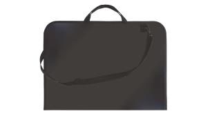 Teczka A3 na rysunki czarna. Wydawca: biurfol. Multiszop.pl Opakowanie Teczka A3 na rysunki czarna