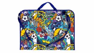 Teczka A3 na rysunki z nadrukiem Graffiti. Wydawca: biurfol. Multiszop.pl Opakowanie Teczka A3 na rysunki z nadrukiem Graffiti