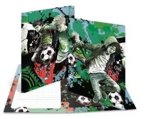 Opakowanie Teczka A3 z gumkami Piłka