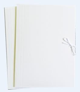 Opakowanie Teczka A4 biała wiązana (10szt)