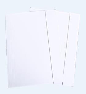 Opakowanie Teczka A4 biała z gumką (10szt)